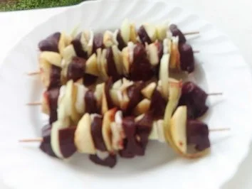 Leberspieße mit Taglilie - Rezept - Bild Nr. 3