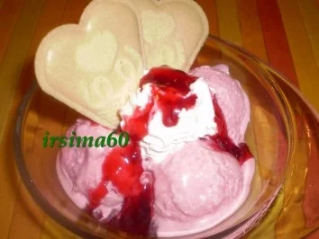 Geistreiches Himbeereis - Rezept