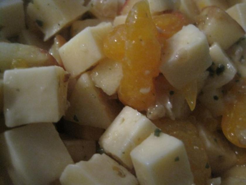 Käse-Obst-Salat - Rezept mit Bild - kochbar.de