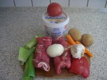 Rinderrouladen mit Maronen - Rezept - Bild Nr. 3