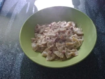 Pasta Cabonara alla Steffi - Rezept