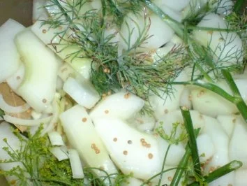 Schnelle Senfgurken - Rezept - Bild Nr. 2