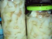 Senfgurken im Glas - Rezept