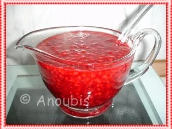 Rezept: Dessert - Himbeersosse Dessert - Himbeersosse - Rezept