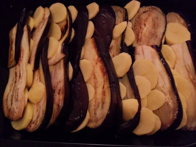Auberginen - Kartoffel - Auflauf - Rezept - Bild Nr. 4