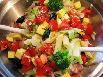 Gemüse-Gratin mit Nudeln und 3 Sorten Käse ... - Rezept - Bild Nr. 7