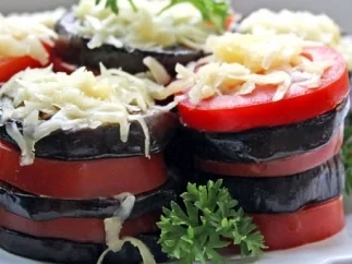 Auberginen-"Sandwich" - Rezept