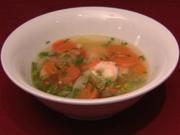 Ingwer-Gemüsesuppe mit Crevetten (Elmar Hörig) - Rezept