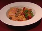 Ricotta-Spinat-Pasta mit Cocktail-Tomatensoße und Mascarpone-Tomatensoße (Elmar Hörig) - Rezept