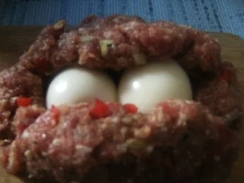 Rezept: Hackbraten Sauerkraut und Salzkartoffeln Bild Nr. 4 Hackbraten Sauerkraut und Salzkartoffeln - Rezept - Bild Nr. 4