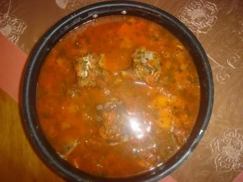 BAKALIAROS PLAKI ( STOCKFISCH IN TOMATENSOSSE UND KARTOFFELN ) - Rezept - Bild Nr. 2