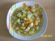Deftige Weißkrautsuppe - Rezept