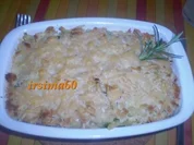 Makkaroni Gratin mit Knusperkruste - Rezept