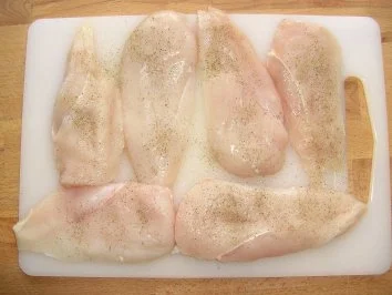 Rezept: Gebackene Hähnchen-Krüstchen Bild Nr. 3 Gebackene Hähnchen-Krüstchen - Rezept - Bild Nr. 3