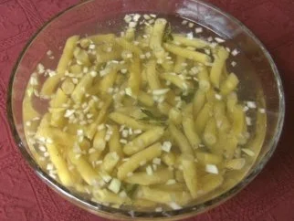 Bohnensalat - Rezept