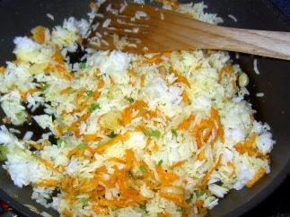 Rezept: Bratreis mit Hähnchen Bild Nr. 6 Bratreis mit Hähnchen - Rezept - Bild Nr. 6