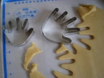 Leckere Hand- Kekse - Rezept