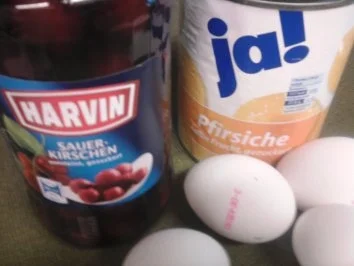 Rezept: Biskuitkuchen mit Zucker-Ei-Belag Bild Nr. 2 Biskuitkuchen mit Zucker-Ei-Belag - Rezept - Bild Nr. 2