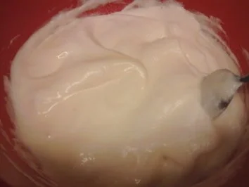 Rezept: Biskuitkuchen mit Zucker-Ei-Belag Bild Nr. 4 Biskuitkuchen mit Zucker-Ei-Belag - Rezept - Bild Nr. 4