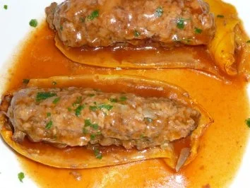 Rezept: Zucchinihälften Zucchinihälften - Rezept