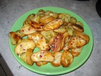 Snack: Blätterteigschnecken - Rezept