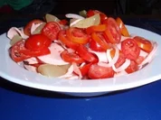 Aufgepeppter Wurstsalat - Rezept