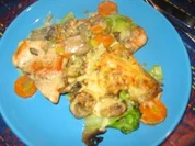 Geflügel-Gemüse-Auflauf - Rezept