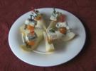 Fingerfood 2 : Birne mit Käse - Rezept