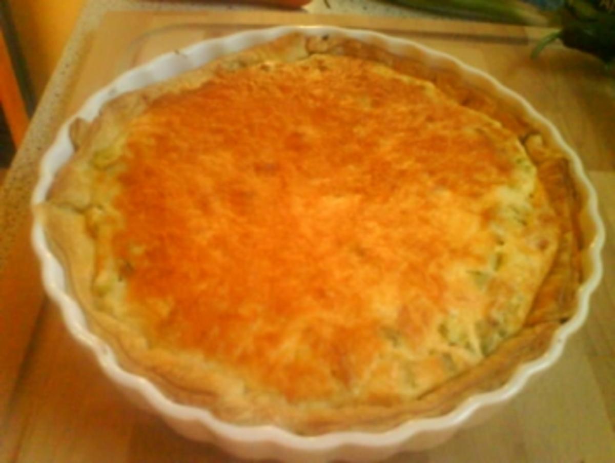 Schneller Quiche- Ideal für Gäste - Rezept