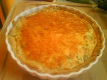 Schneller Quiche- Ideal für Gäste - Rezept