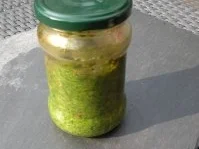 Rezept: Basilikumpesto Bild Nr. 3 Basilikumpesto - Rezept - Bild Nr. 3