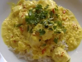 Asiatische Fischpfanne mit Basmati-Reis - Rezept