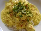 Rezept: Asiatische Fischpfanne mit Basmati-Reis Asiatische Fischpfanne mit Basmati-Reis - Rezept