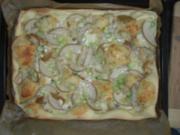 Gorgonzola - Birnen - Pizza - Rezept