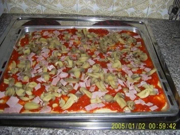 Meine Pizza a la Hawai - Rezept - Bild Nr. 6