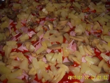 Meine Pizza a la Hawai - Rezept - Bild Nr. 7