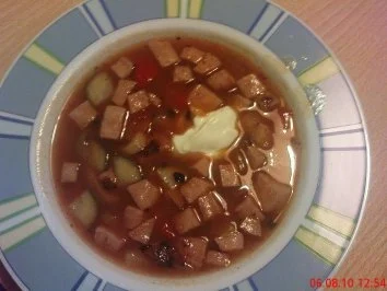 Uns´re leck´re Soljanka - Rezept