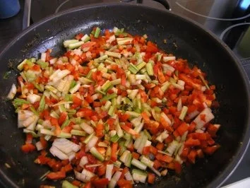 Rezept: Jambalaya mit Hähnchen Bild Nr. 4 Jambalaya mit Hähnchen - Rezept - Bild Nr. 4