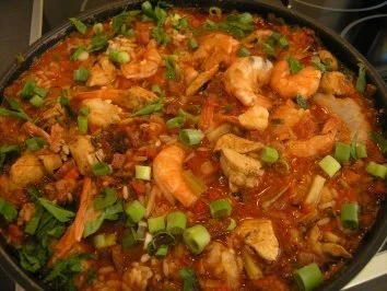 Rezept: Jambalaya mit Hähnchen Jambalaya mit Hähnchen - Rezept