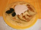 Pfannkuchen Helene mit Joghurtcreme - Rezept