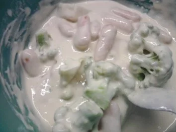 Rezept: Gemüse-Allerlei in Bierteig Bild Nr. 4 Gemüse-Allerlei in Bierteig - Rezept - Bild Nr. 4