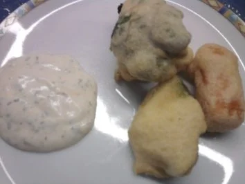 Rezept: Gemüse-Allerlei in Bierteig Gemüse-Allerlei in Bierteig - Rezept