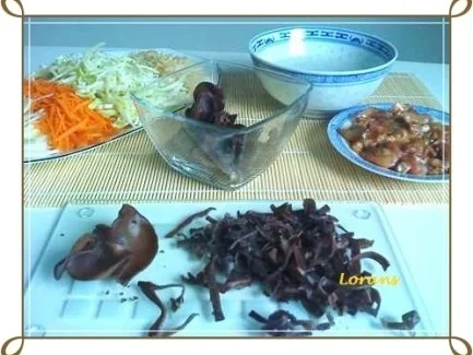 Asiatisch - Frühlingsrollen mit Hähnchenfleisch und Glasnudeln - Rezept - Bild Nr. 8