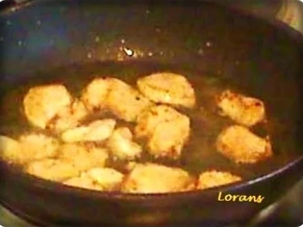 Asiatisch - Gebratene Reis Bandnudeln mit Hähnchen und Gemüse - Rezept - Bild Nr. 6