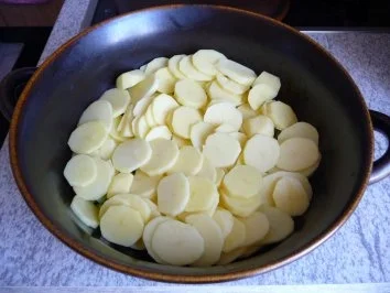 Aufläufe : Gemüseauflauf mit gegrilltem Seelachs - Rezept - Bild Nr. 3