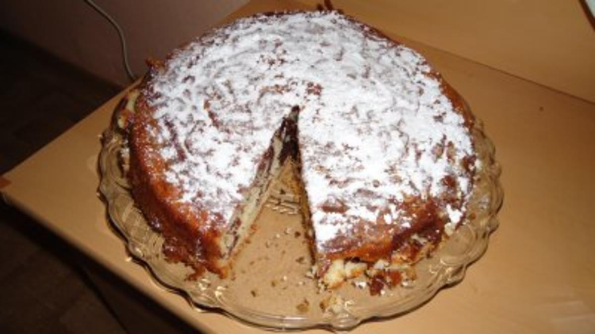 Bilder für Marmorierter Mascarpone-Kuchen - Rezept