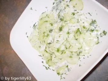 Rezept: Gurkensalat Gurkensalat - Rezept