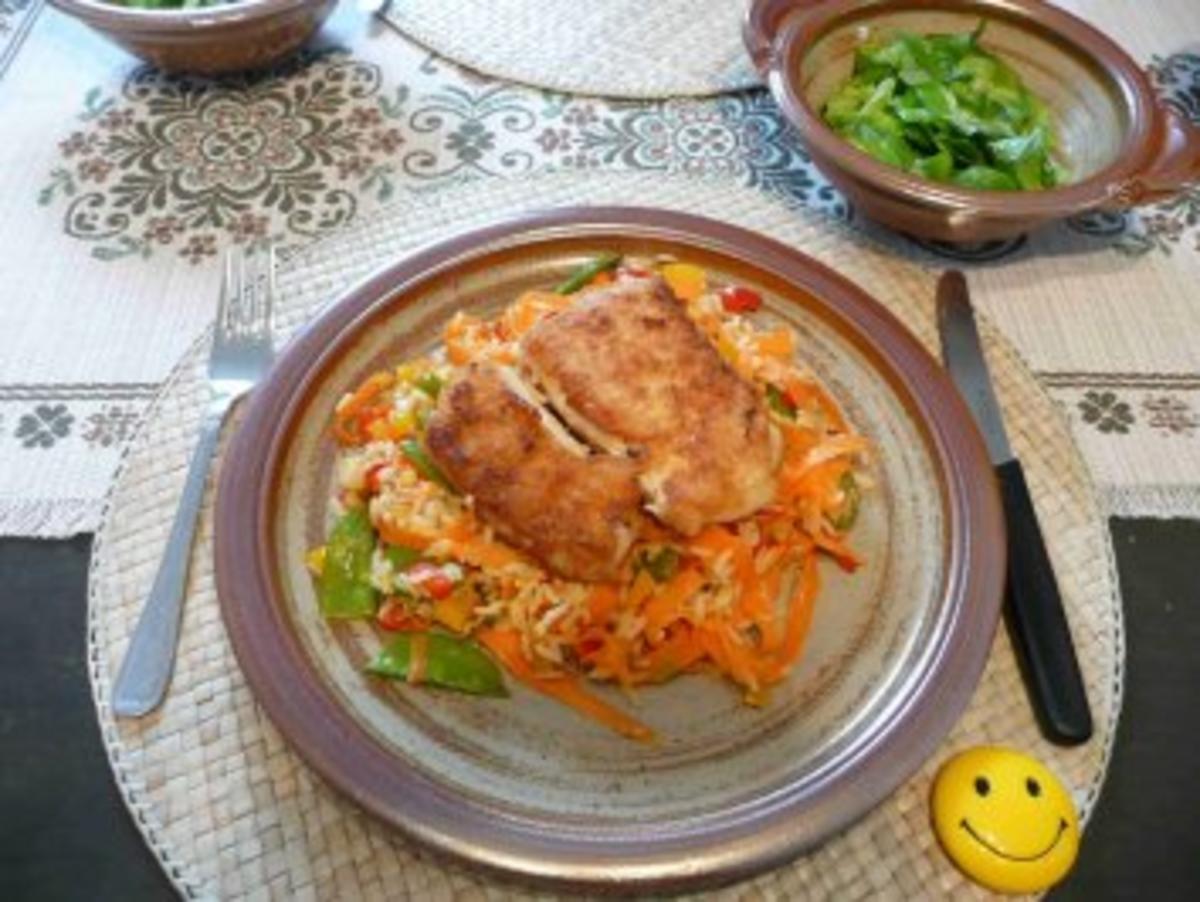 Pfannengerichte - Gemüse-Reis-Pfanne mit Tilapia - Rezept - Bild Nr. 4