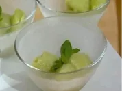 Rezept: Limettensorbet mit Basilikum Limettensorbet mit Basilikum - Rezept