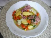 Resteverwertung : vom Minieinbein - Rezept